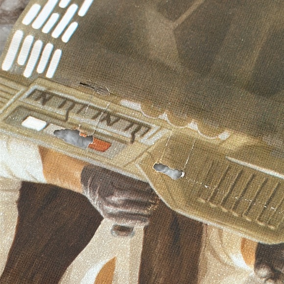 VINTAGE 1977 Star Wars WALL PAPER 4 Panels ~ 53 Square FT - Picture 14 of 16